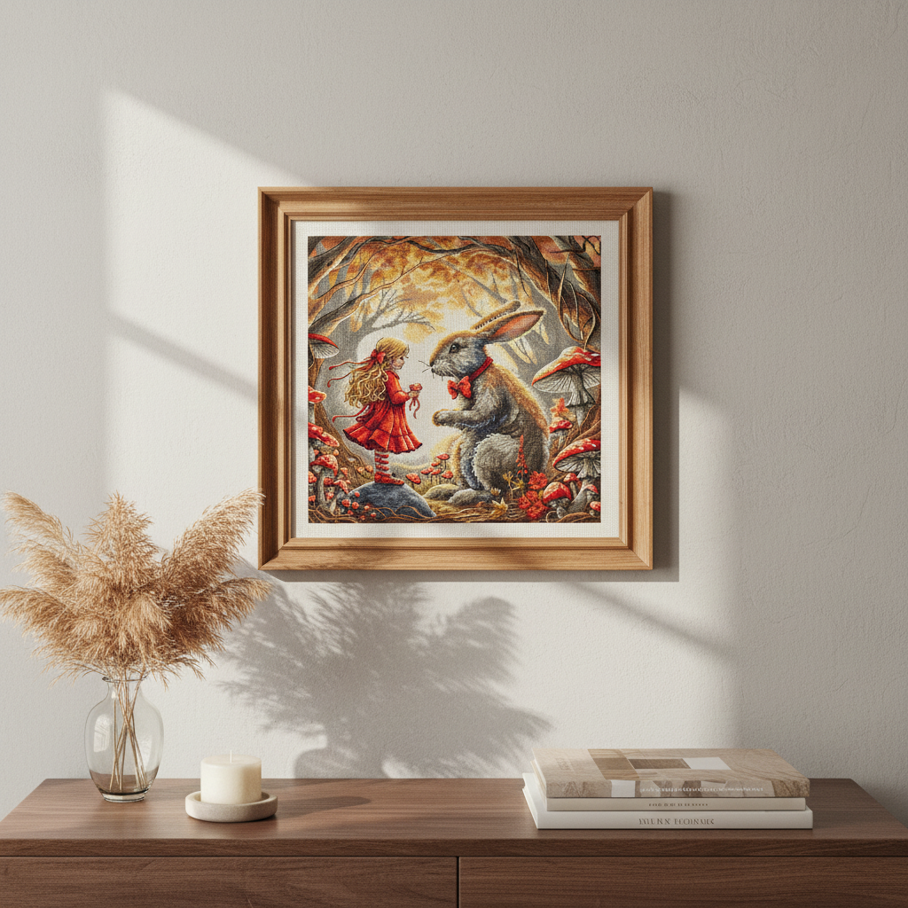 Kit de punto de cruz AVA Stitch Fairy Tale World P045 Mundo de cuentos de hadas