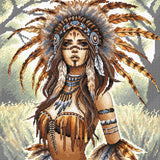 Kit de Punto de Cruz AVA P046 – The Crowned Warrior