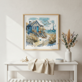 Cross Stitch Kit - "Our Beach" AVA Stitch P067
