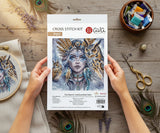 Cross Stitch Kit - Stitch and Art (AVA) P077 - The Warrior and Guardian Owls