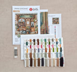 "The Old Bakery" Cross Stitch Kit P100 AVA Stitch