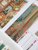 "The Old Bakery" Cross Stitch Kit P100 AVA Stitch