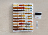 Kit de punto de cruz AVA Stitch P111 Reading Corner con gato lector en biblioteca