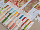 AVA Stitch Cross Stitch Kit "Books, Flowers & Dreams" P114