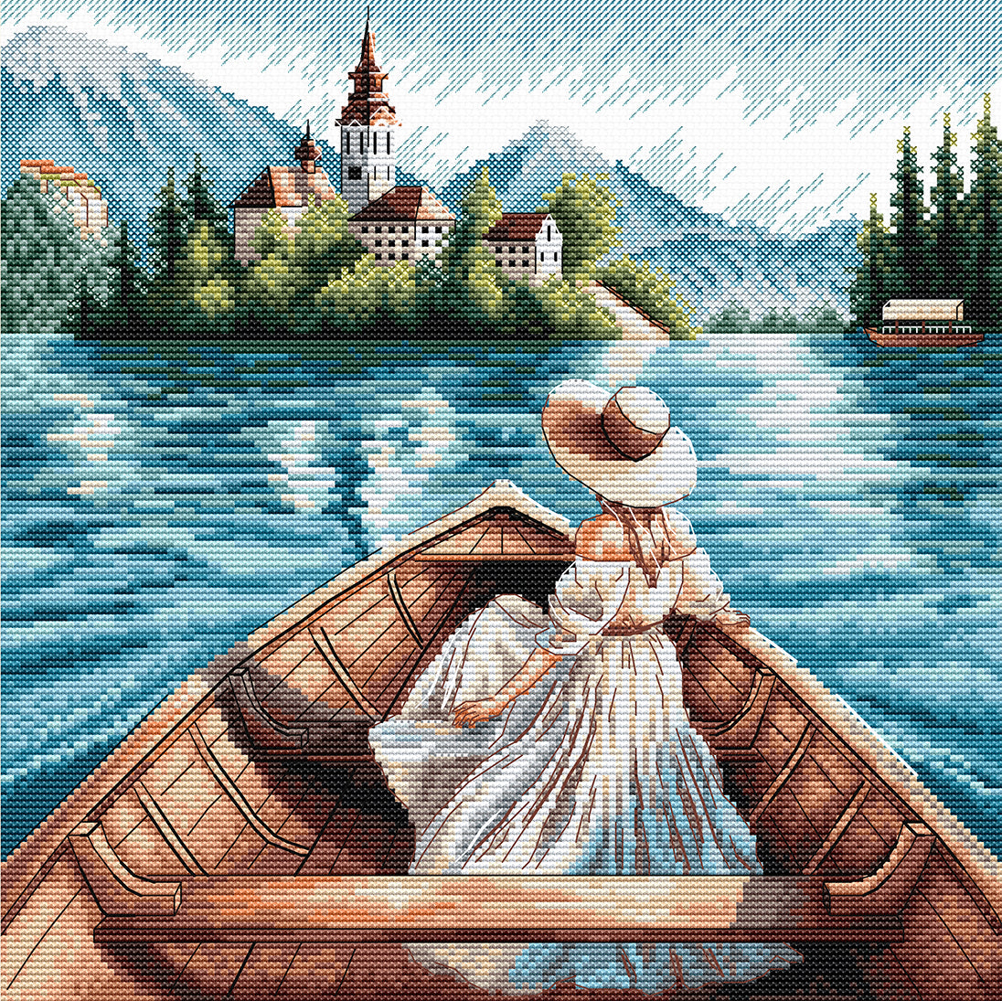 Bled Island - Kit de Punto de Cruz AVA P115A