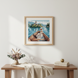 Bled Island - Kit de Punto de Cruz AVA Stitch P115A