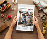 Kit de point de croix « Chaleur de la maison » - AVA P120