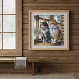 Kit de point de croix « Chaleur de la maison » - AVA P120