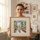 Cross Stitch Kit "From Paris with Love" – AVA P126
