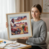 Kit de Punto de Cruz AVA P142 – A Romantic Trip