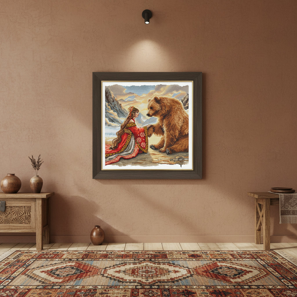 Pacte d'amitié – Kit de point de croix AVA P149