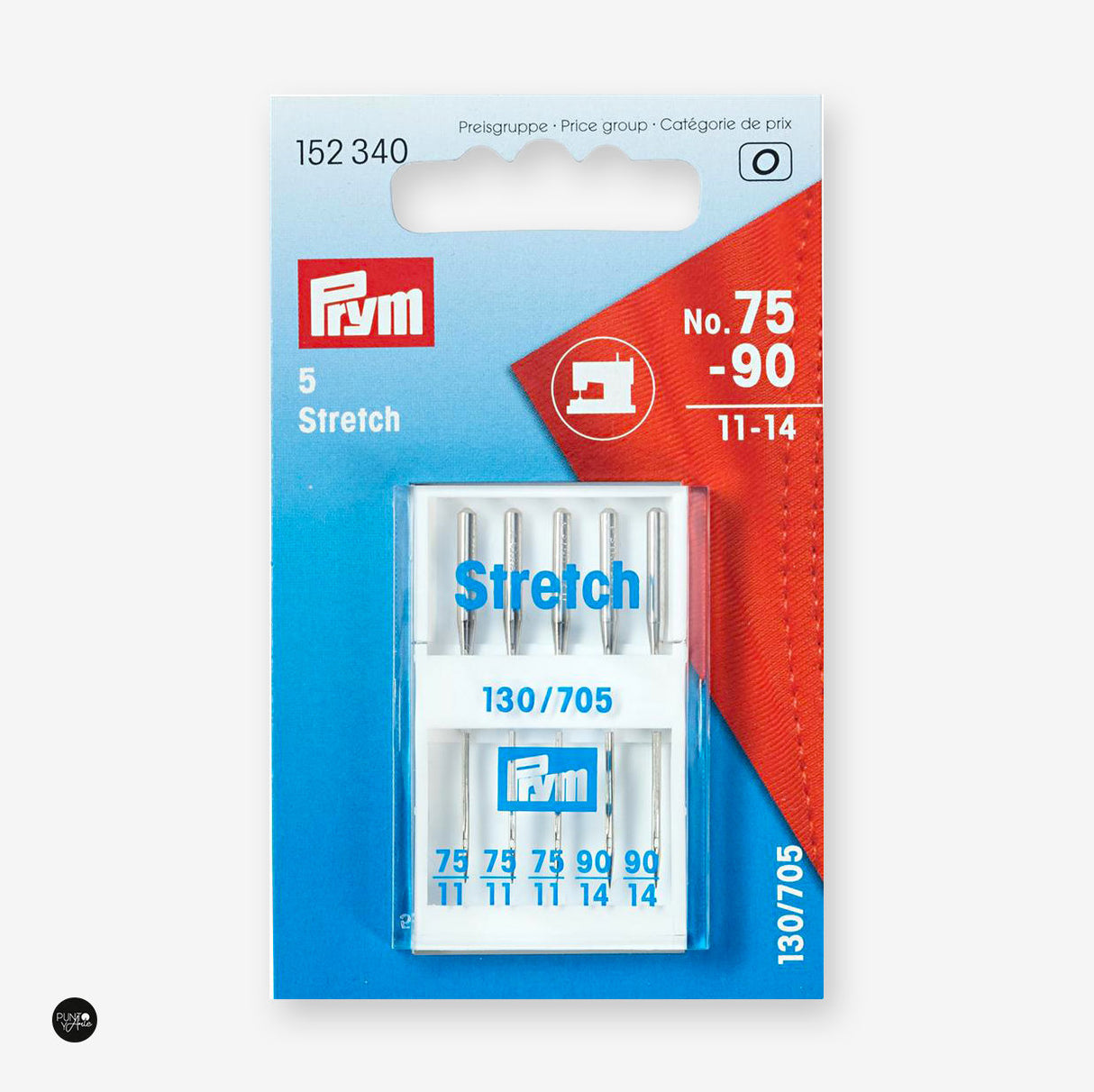 130/705 Nº75-90 Stretch Sewing Machine Needles - Prym