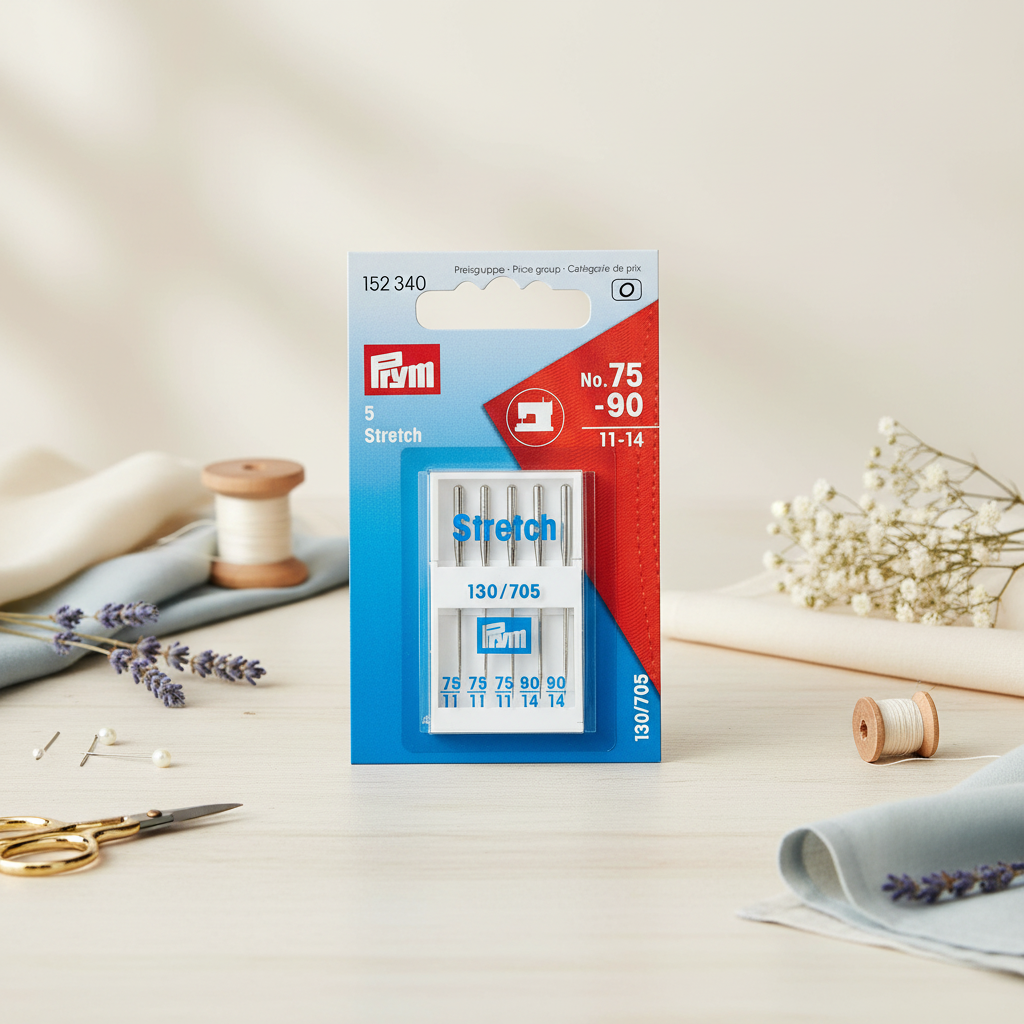 Aiguilles pour machine à coudre extensibles 130/705 Nº75-90 - Prym