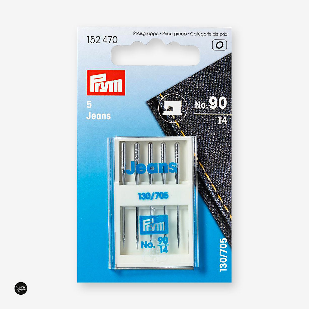 130/705 Nº90 Agujas Máquina de coser Jeans Prym 152470 - accesorio Prym para máquina de coser