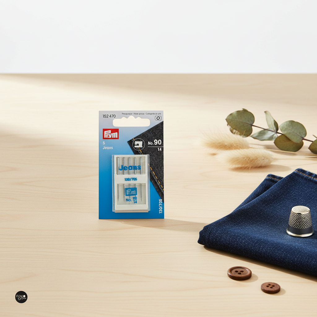 130/705 Nº90 Aiguilles Jeans Machine à Coudre - Prym