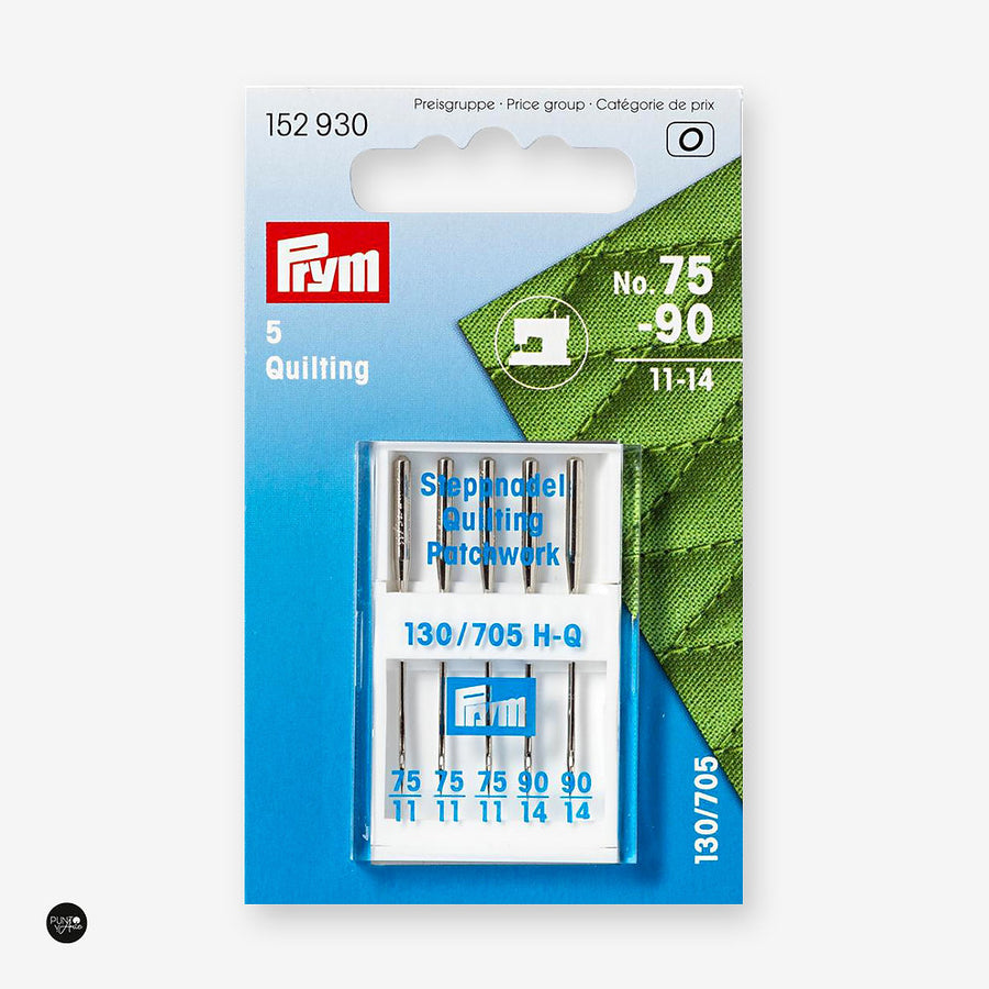 130/705 Nº75-90 Agujas Máquina de coser Quilting Prym 152930 - accesorio Prym para máquina de coser