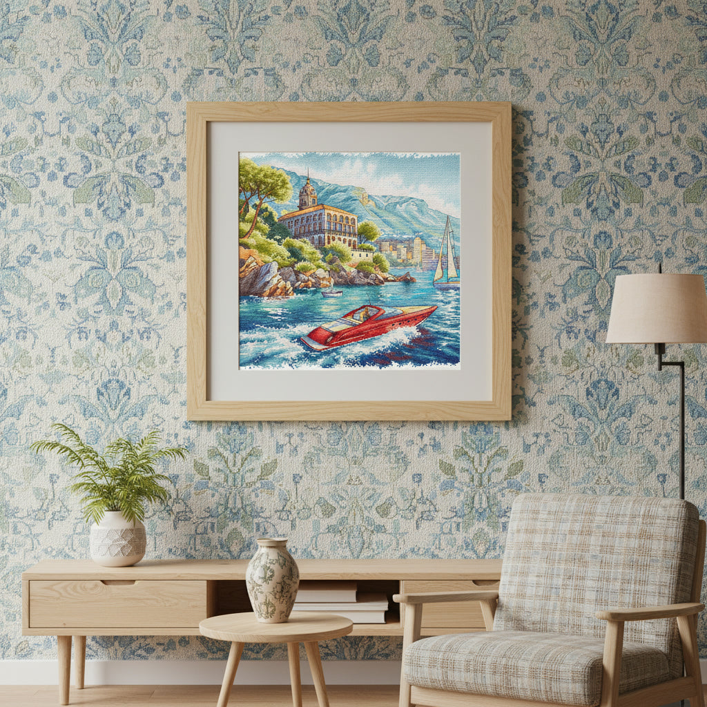 La Côte – Kit de point de croix AVA P155