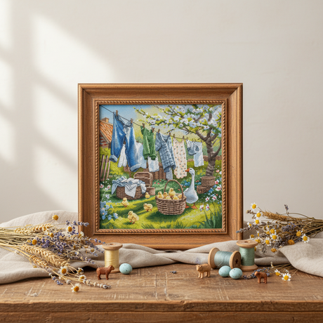 La Primavera - Kit de Punto de Cruz AVA Stitch P159