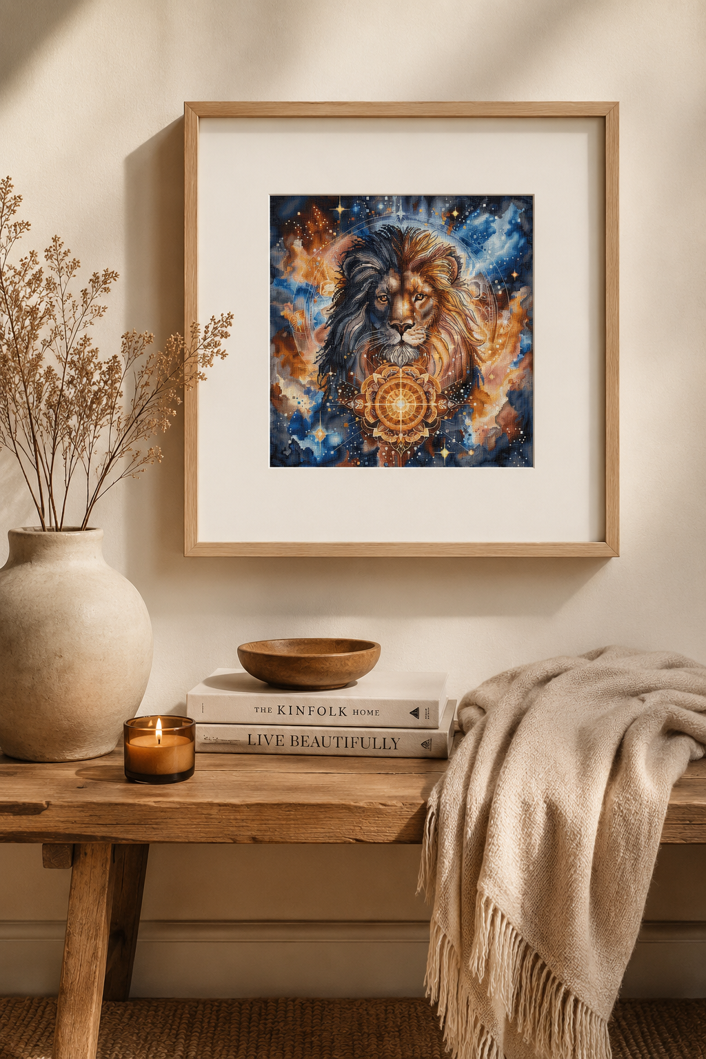 AVA P194 Cross Stitch Kit – Celestial Lion