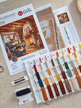 Afternoon of Reading - Kit de Punto de Cruz AVA P195