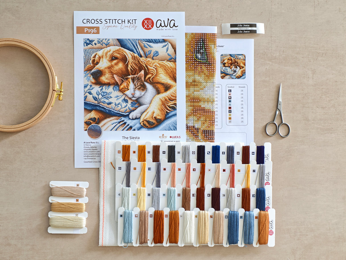 The Nap – AVA Stitch P196 Cross Stitch Kit