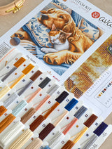 The Nap – AVA Stitch P196 Cross Stitch Kit