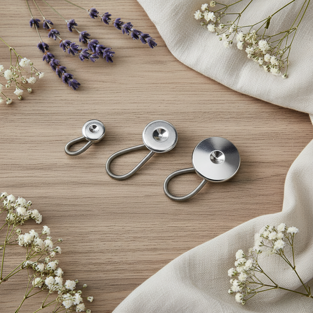 Pack de Botones Flexibles Prym 10, 15 y 19 mm - Solución Perfecta para Ajustes de Prendas