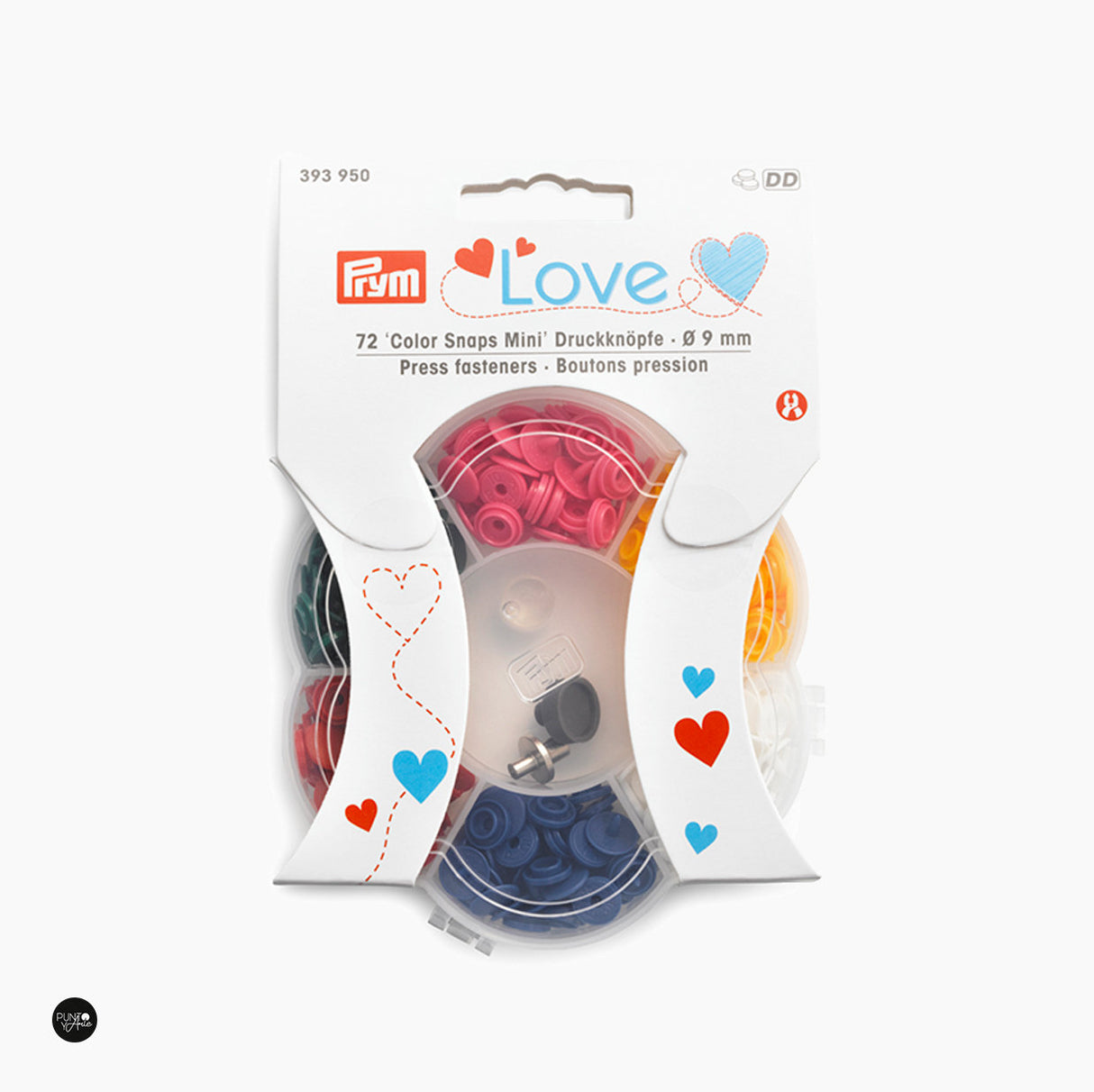 Set de Botones Snaps Mini de Prym Love: Color y Funcionalidad en tus Proyectos