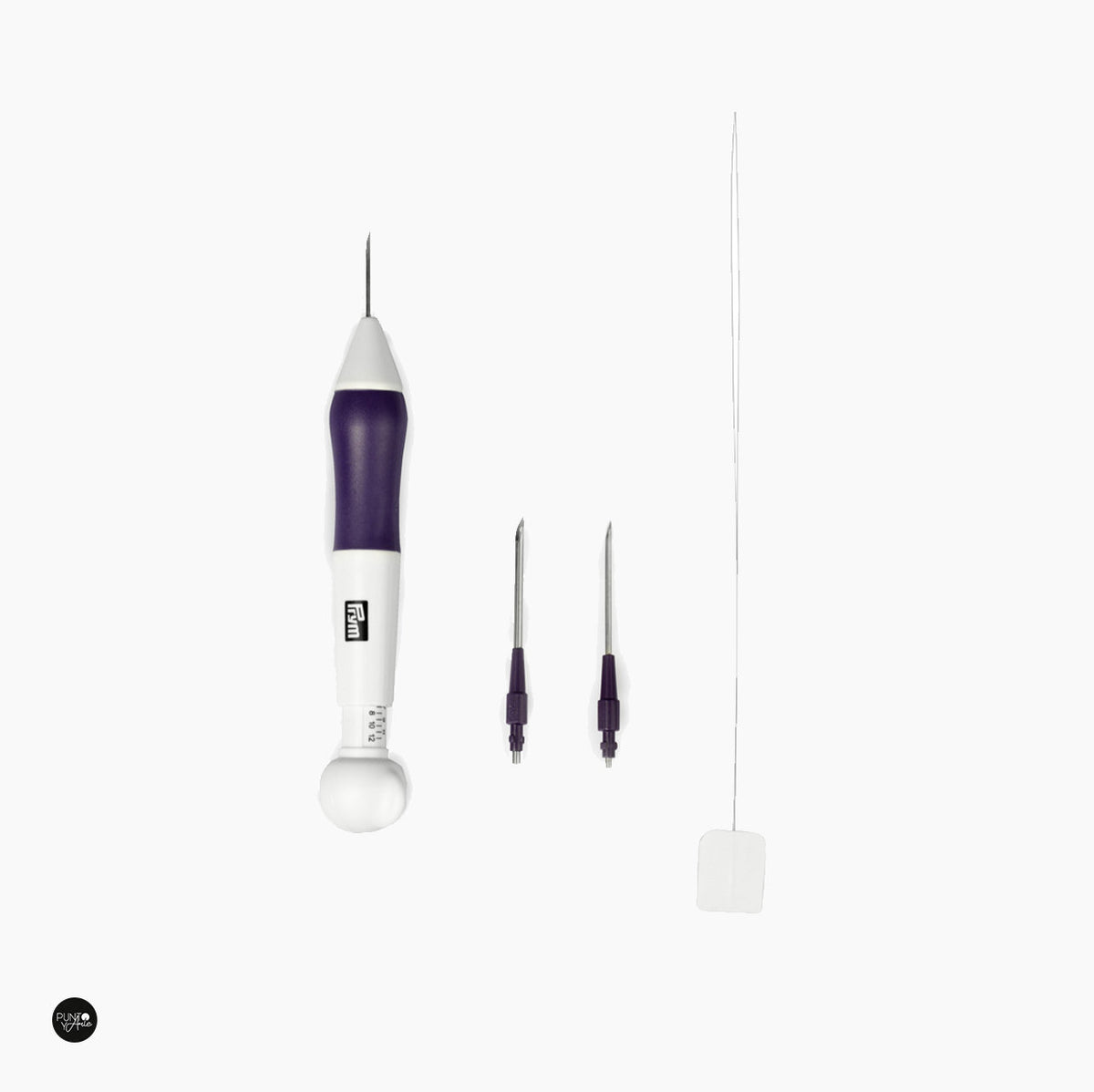 Aguja punch de punzonado para efecto 3D en bordados Modelo Prym 611708 - accesorio Prym para accesorios de mercería