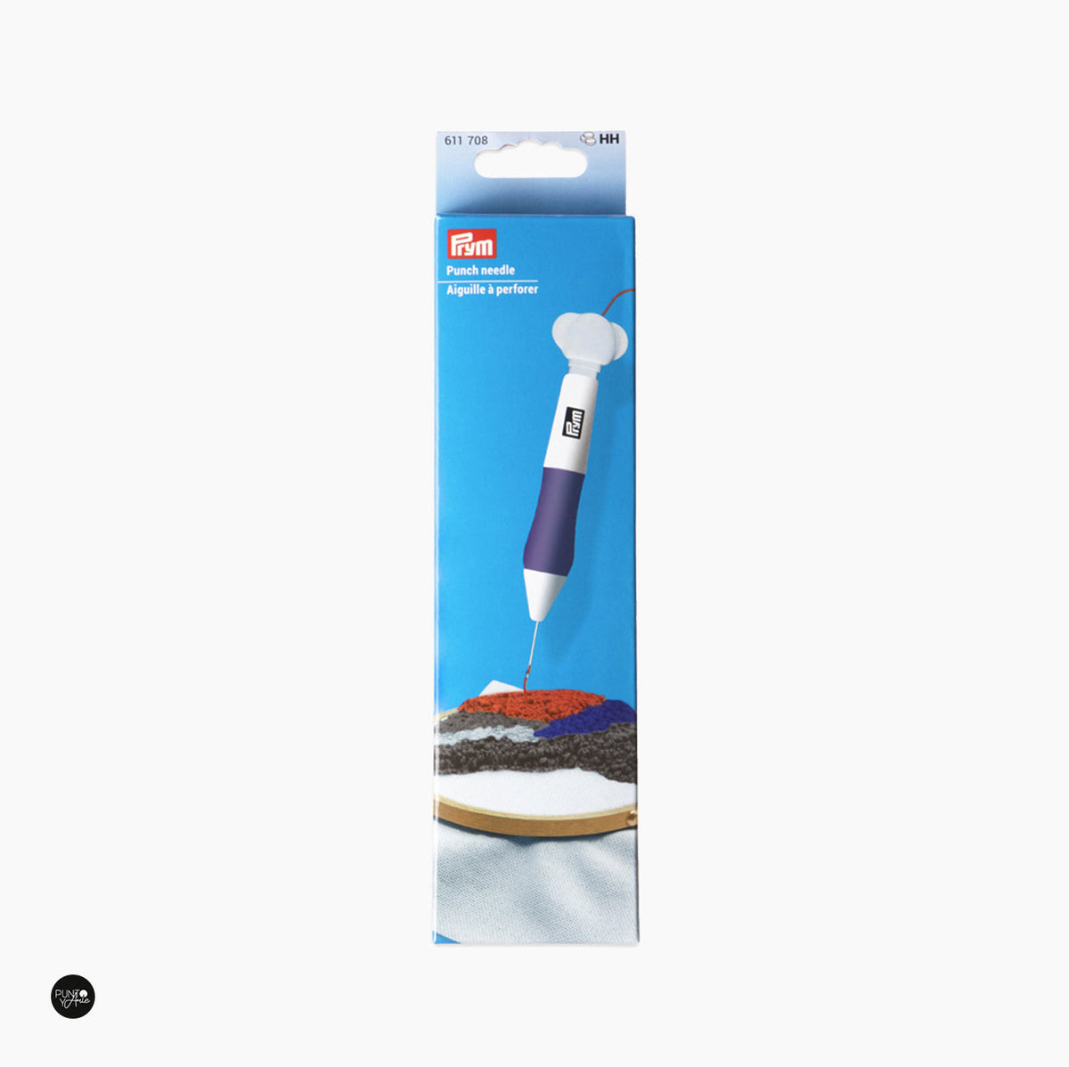 Aguja punch de punzonado para efecto 3D en bordados Modelo Prym 611708 - accesorio Prym para accesorios de mercería