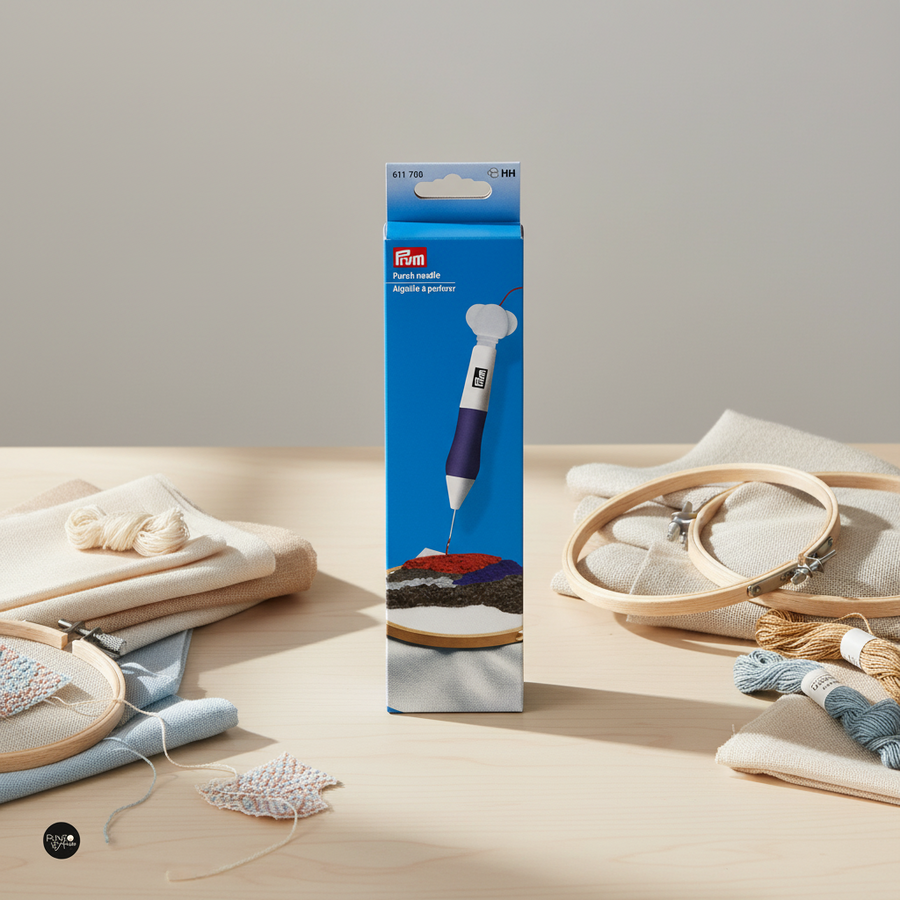 Aguja punch de punzonado para efecto 3D en bordados Modelo Prym 611708 - accesorio Prym para accesorios de mercería