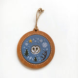 Christmas Ball with Owl - PM-09 NeoCraft - Cross Stitch Kit