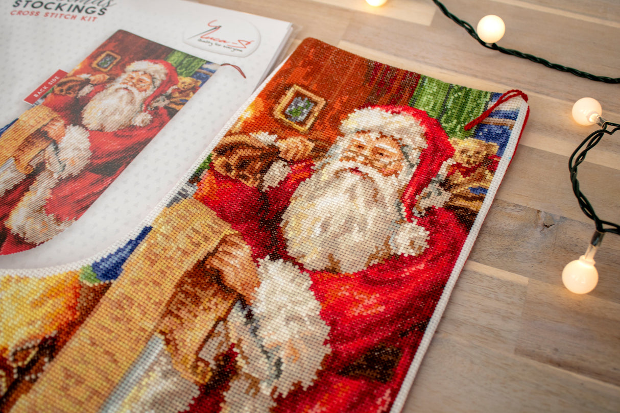 PM1232 Santa's List - Luca-S - Christmas Stocking