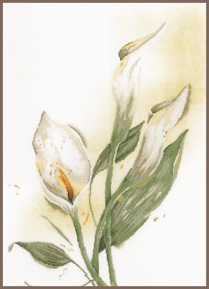 Calla flower - Lanarte - Cross stitch kit PN-0008015