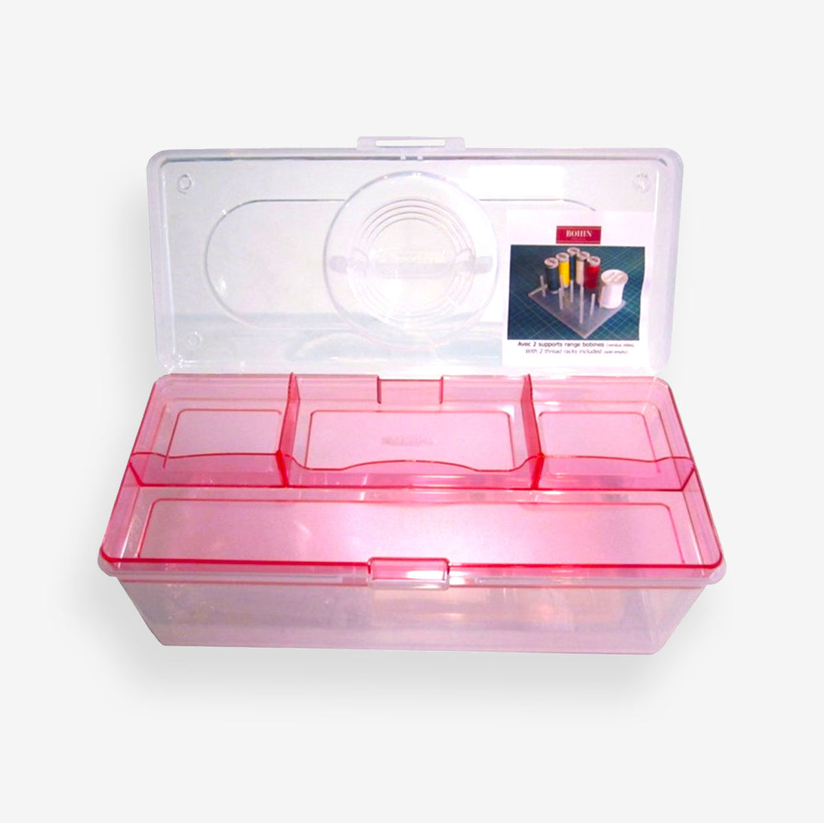 Vista adicional de Agujas Bohin 06549 – Caja de almacenamiento – 6549 34 cm