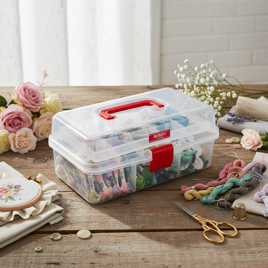 Agujas Bohin 06540 – Caja de almacenamiento – 6540 31 cm