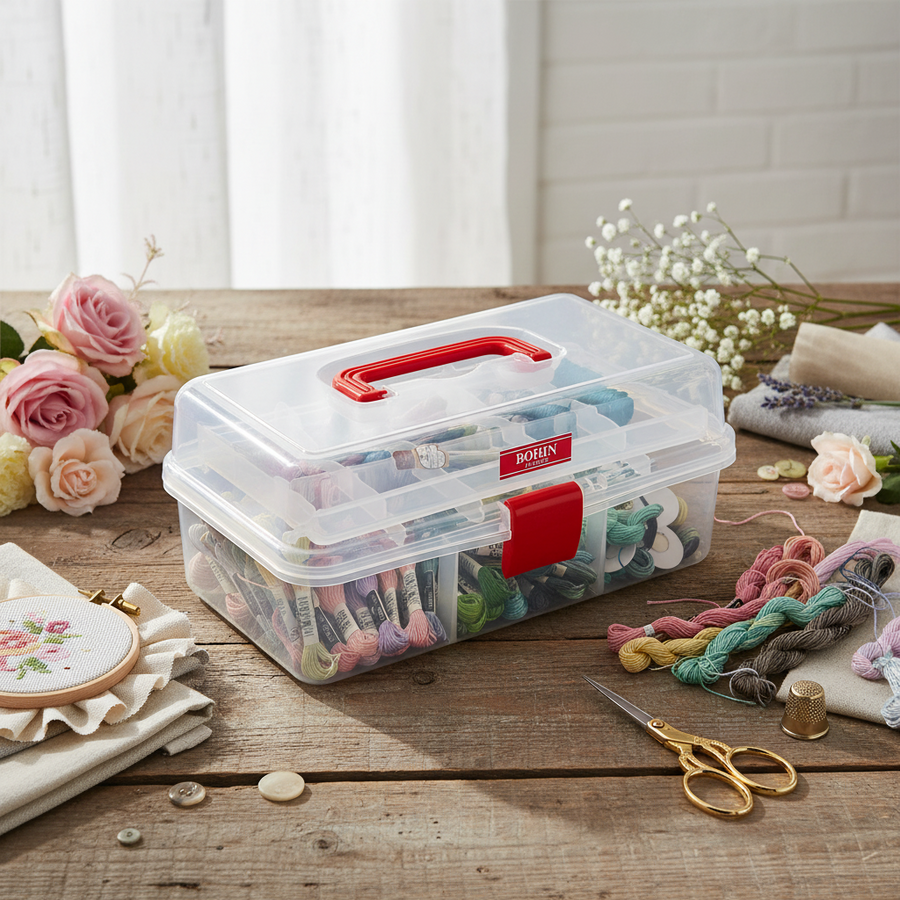 Agujas Bohin 06540 – Caja de almacenamiento – 6540 31 cm