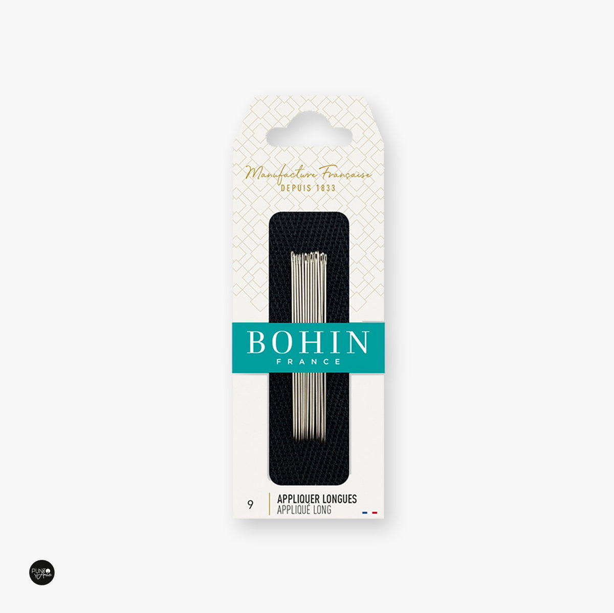 Vista adicional de Agujas Bohin 00623 – Agujas Aplique Largas No. 9 para coser