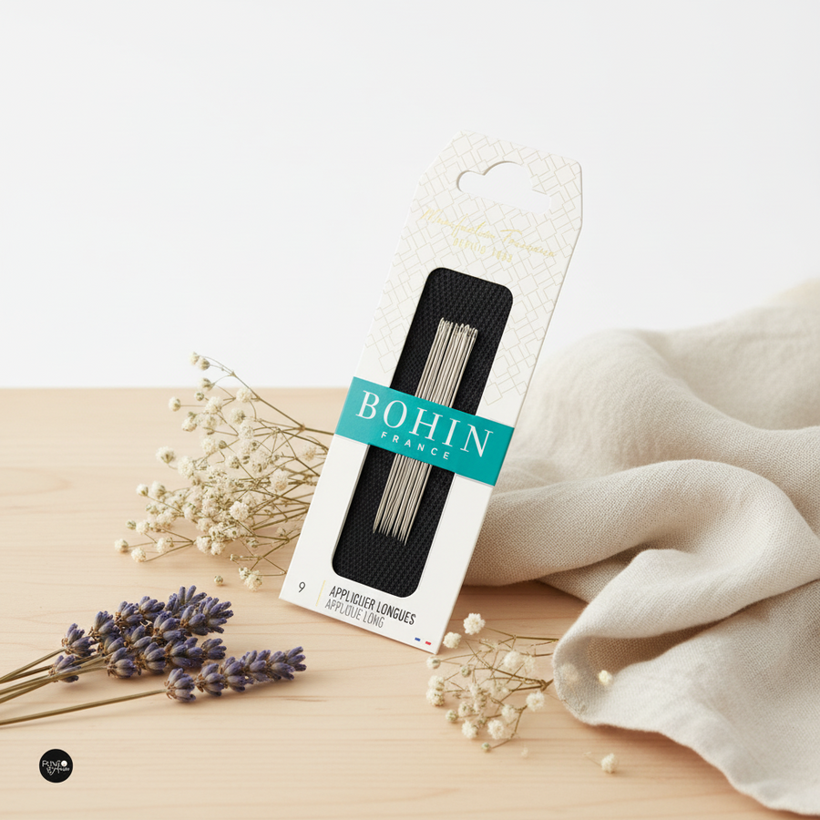 Agujas Bohin 00623 – Agujas Aplique Largas No. 9 para coser
