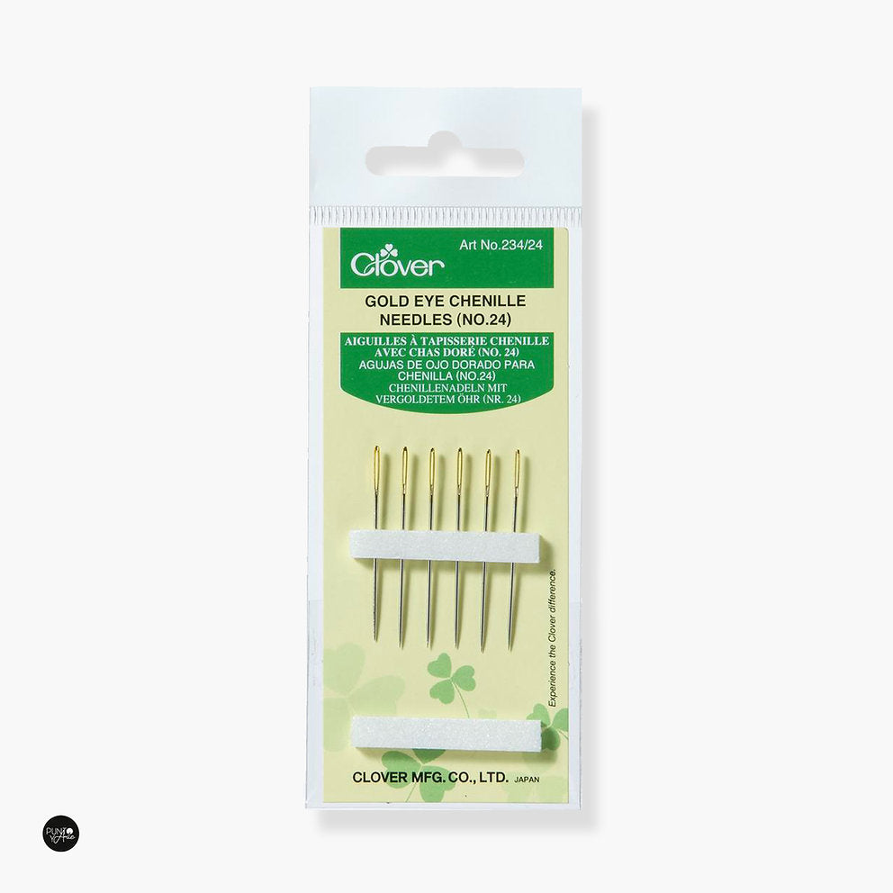 Chenille Golden Eye Needles No. 24 - Clover 234/24