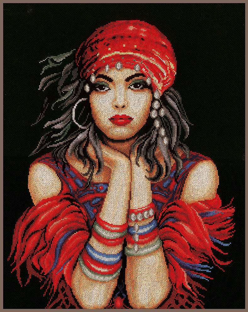 Gypsy - Lanarte - Cross stitch kit PN-0144529