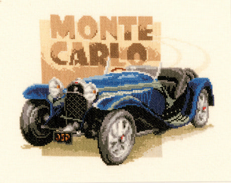Monte Carlo Aida - Vervaco - Kit de point de croix PN-0145083