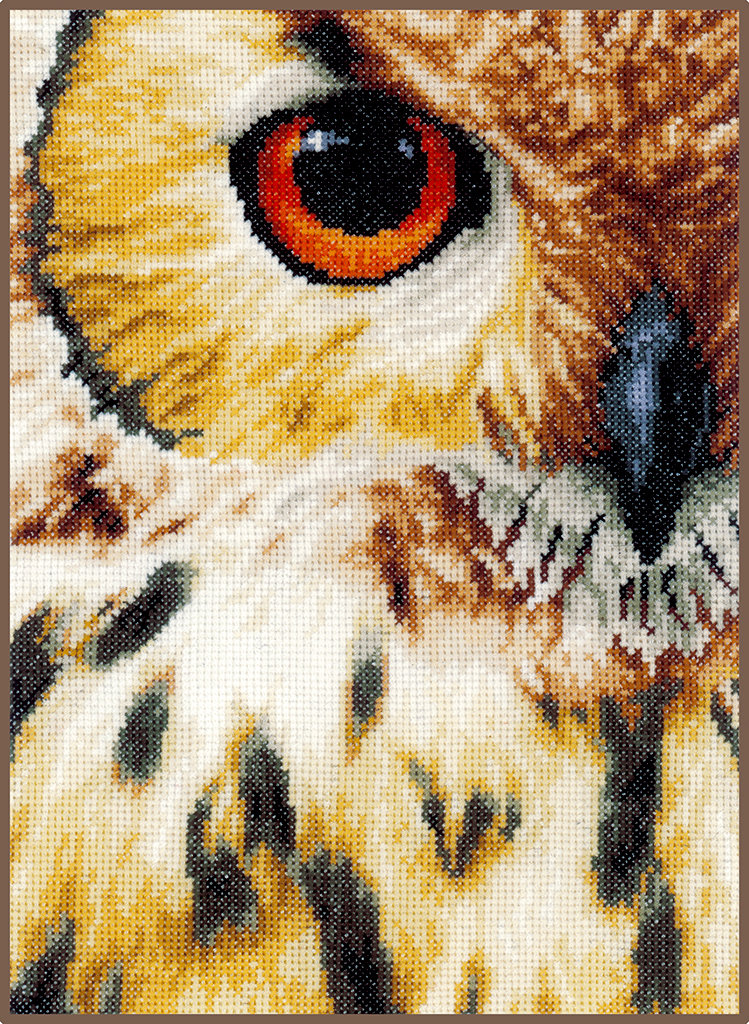 Owl - Lanarte - Cross stitch kit PN-0157518