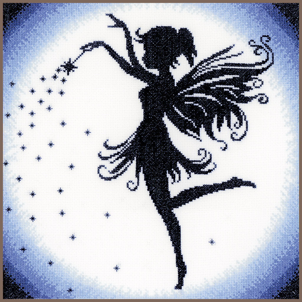 Enchanting fairy - Lanarte - Kit de punto de cruz PN-0164076