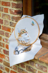 The Forest Cat - Lanarte - Cross stitch kit PN-0171041