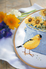 Helianthus sunflowers - Lanarte - Cross stitch kit PN-0172914