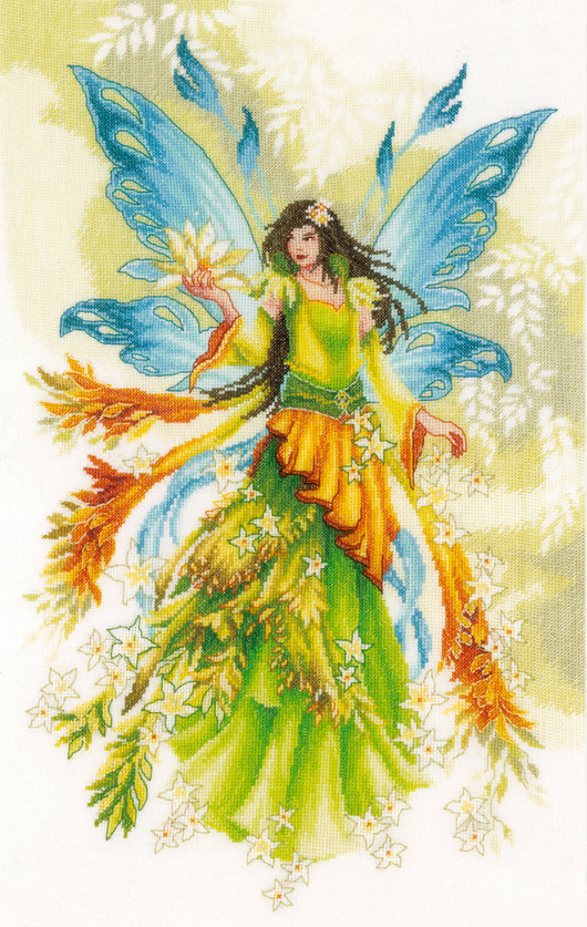 Fantasy-Elf Fee - Lanarte - Kreuzstich-Set PN-0175886