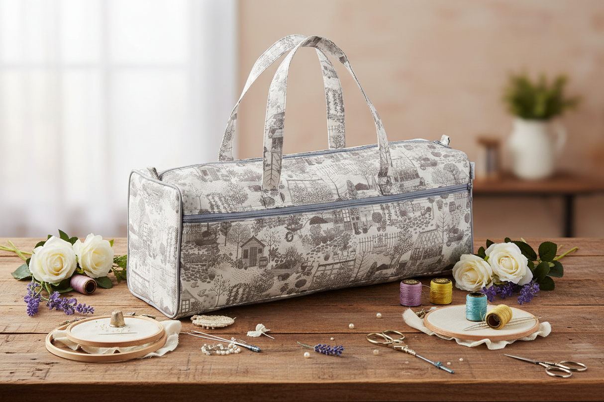 Bolsa de Labores "En el Jardín" de Hobby Gift: Tu Compañera en Cada Punto Creati