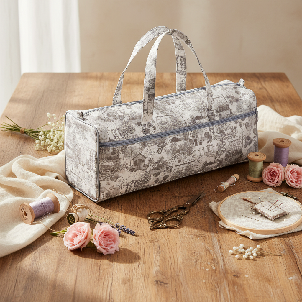 Bolsa de Labores "En el Jardín" de Hobby Gift: Tu Compañera en Cada Punto Creati