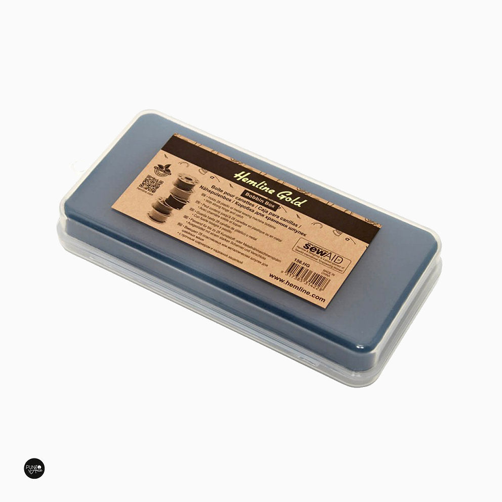 Vista adicional de Organizador Hemline 156.HG – Caja de Almacenamiento para Canillas de Costura con Espuma Protectora 25 mm